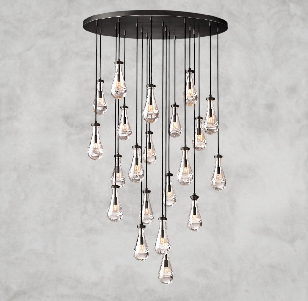 Rain Round Chandelier 18", 36", 47", 60"